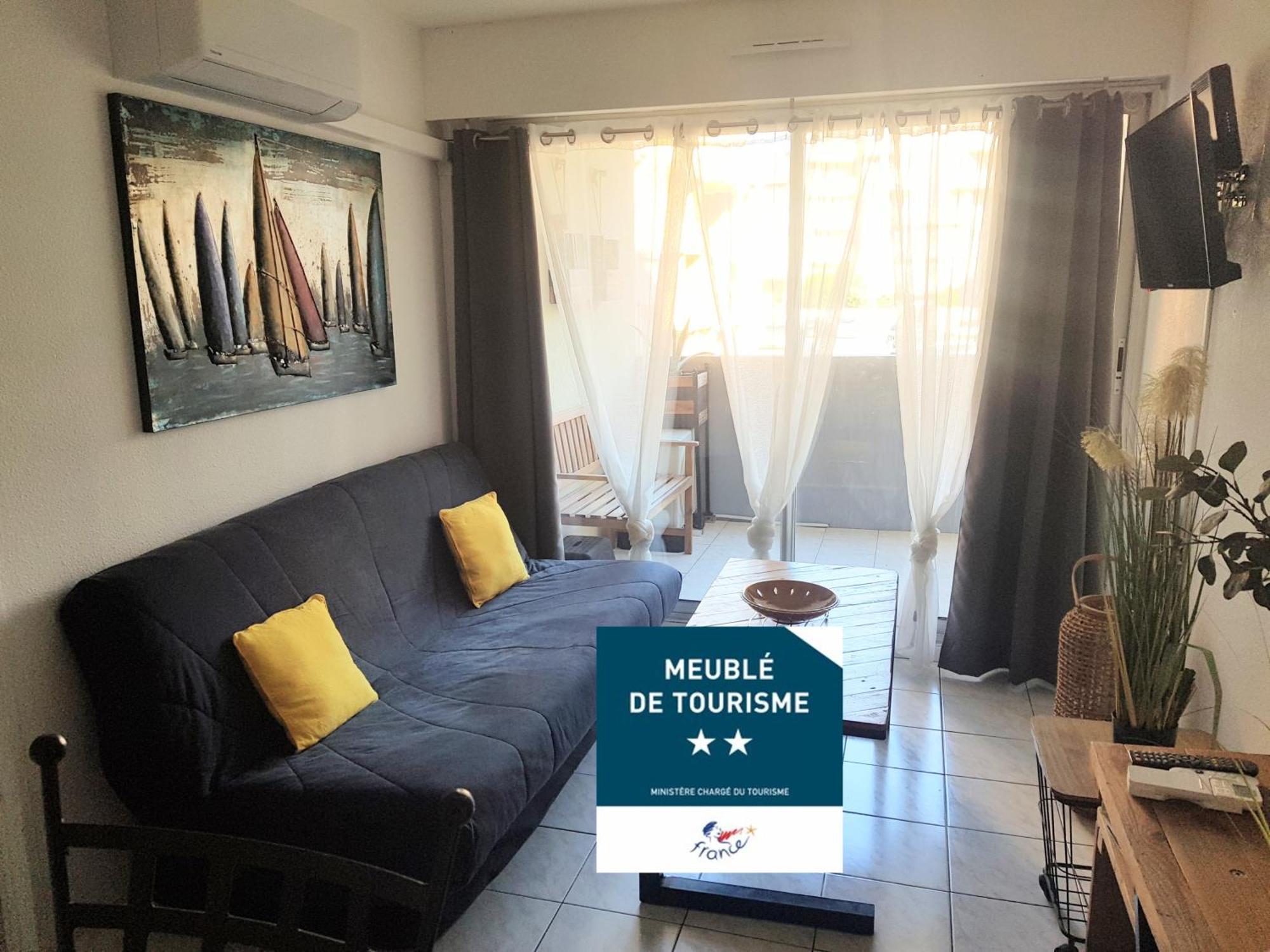 Le Venizio - Classe 2 Etoiles - T2 Climatise, Avec Terrasse, Parking, Pret De Velos, 10 Minutes A Pied Gare Et Centre Ville Сет Екстер'єр фото